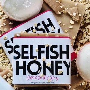 "Selfish Honey" Oatmeal Milk & Honey Soap Bar